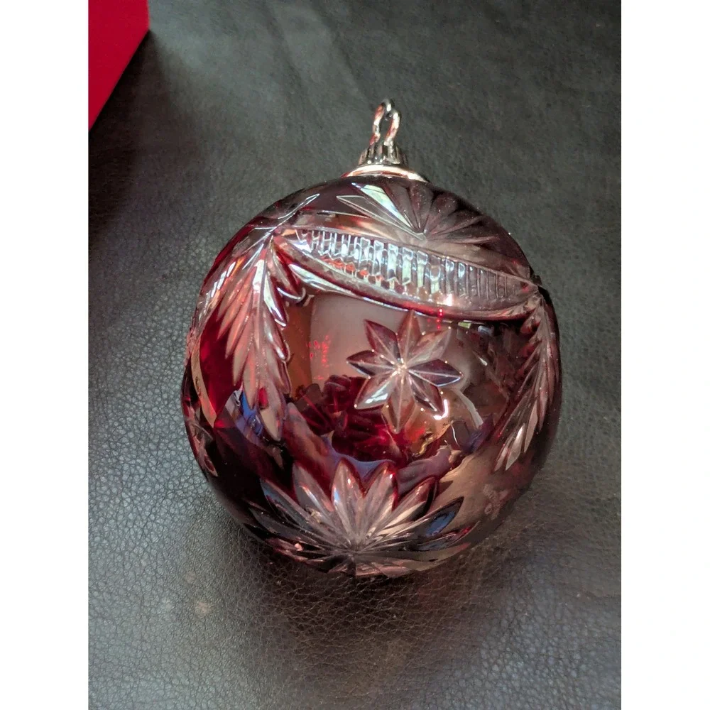 Waterford crystal ruby